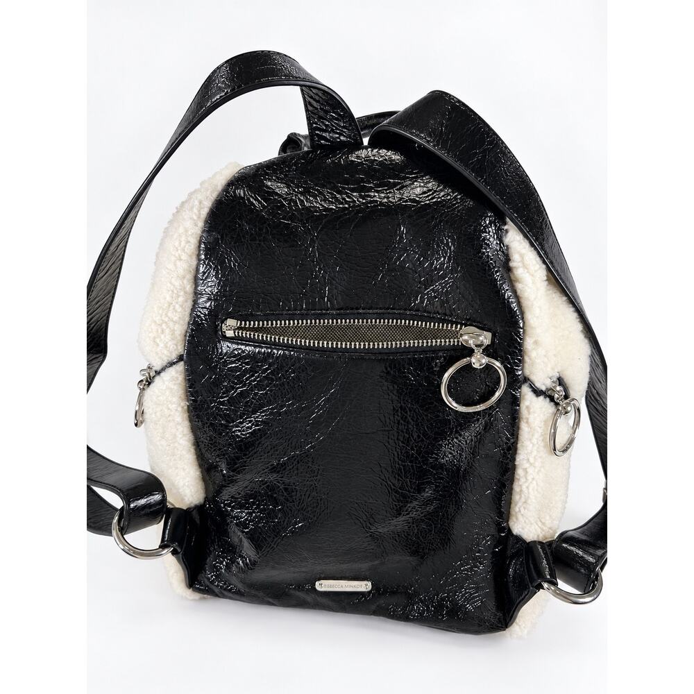 Rebecca Minkoff Shearling & Leather Backpack - Picture 10 of 11